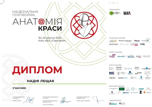Лещак Надія Володимирівна